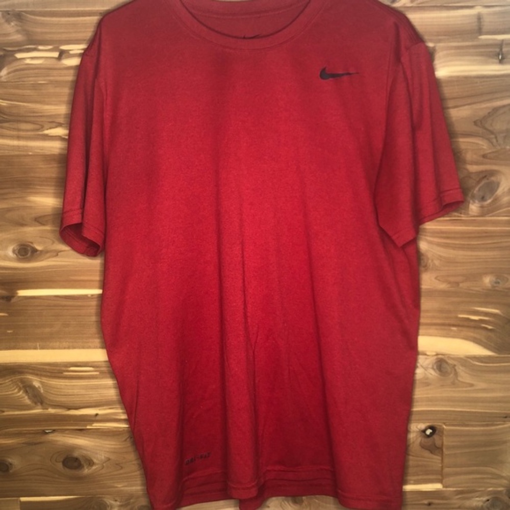 NIKE Dri-Fit Red Shirt